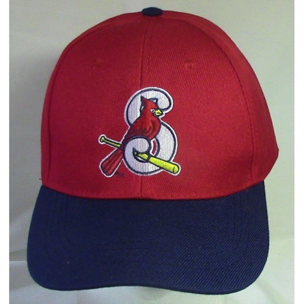 Springfield Cardinals Baseball Hat Cap Mens Red Blue